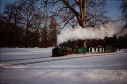 Der verschneite Große Garten